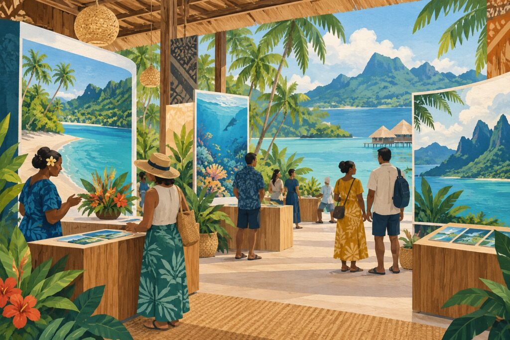 Editorial illustration: Iririki Resort to host first Vanuatu Travel Expo
